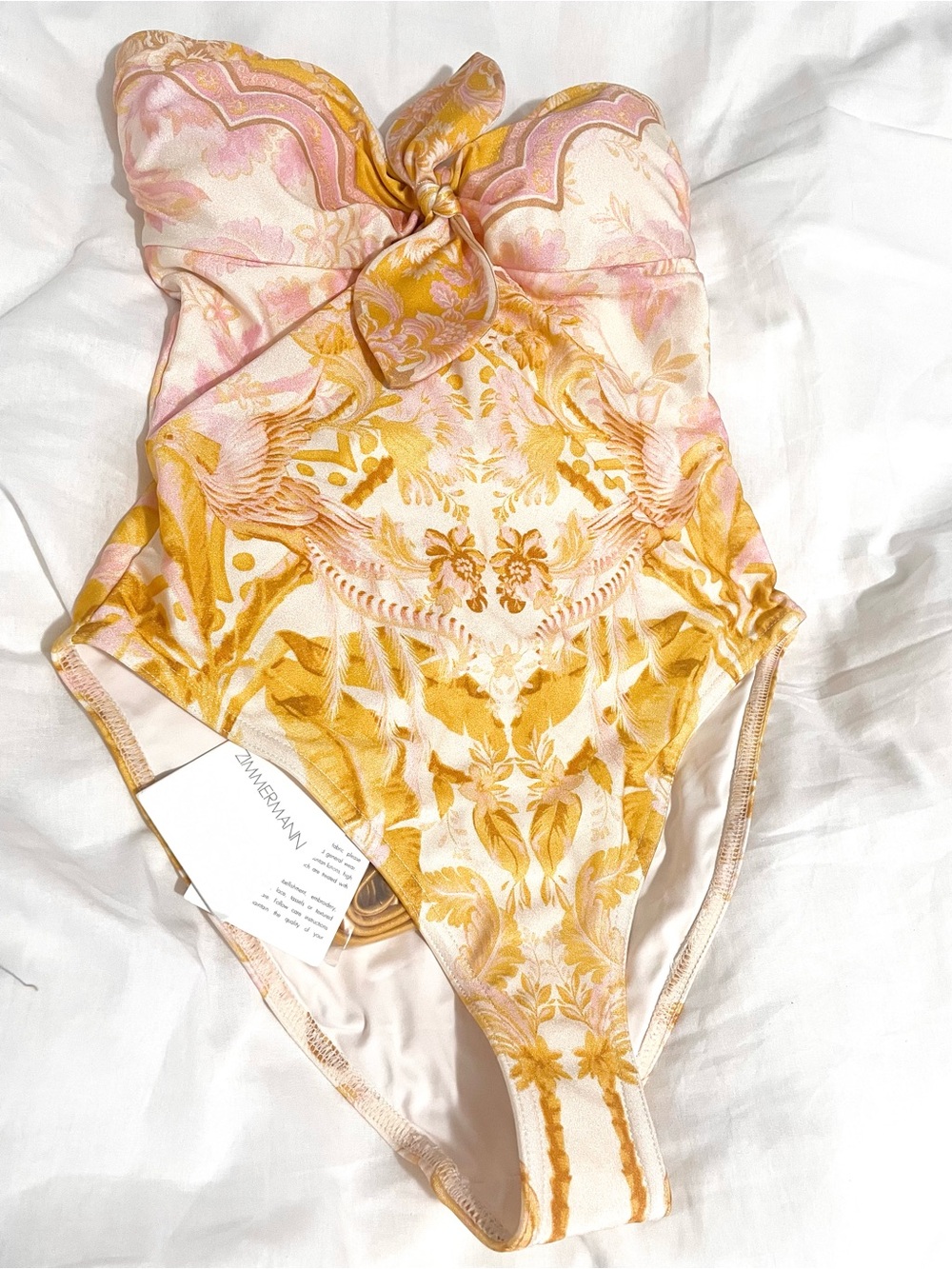 Zimmermann Lyre Swimsuit